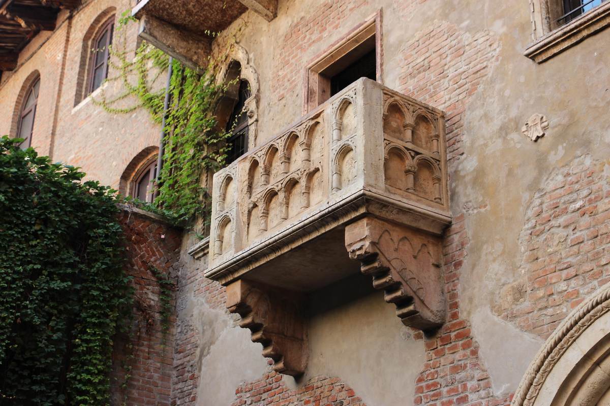 Verona, balkon Julii