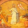 Zmartwychwstanie Jezusa, rzymscy żołnierze i aniołowie